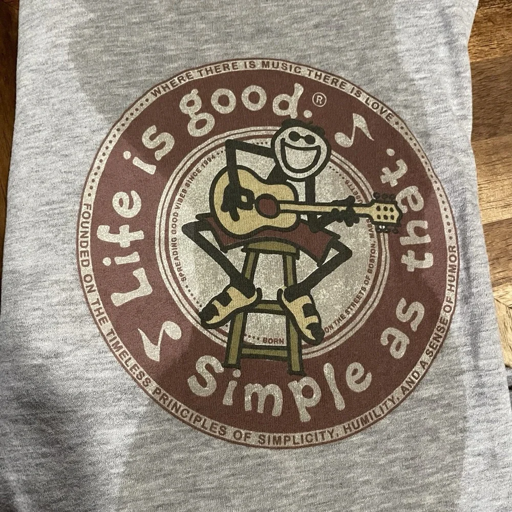 Life‎ Is Good Crusher Tee Life Is Good Graphic Short Sleeve Cloud Soft Cotton XL